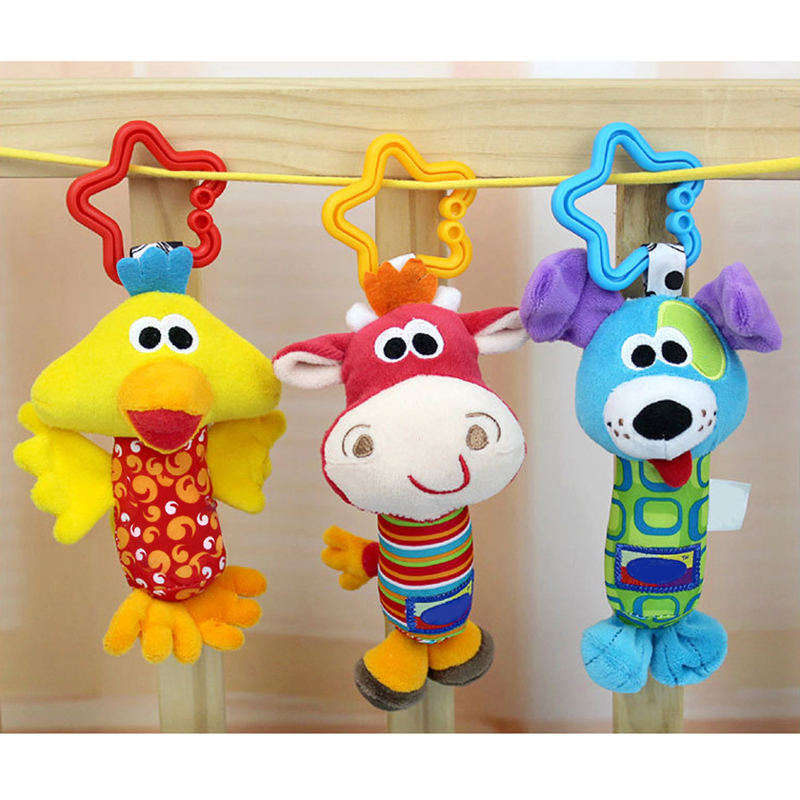 Baby-Kids-Rattle-Toys-Tinkle-Hand-Bell-Multifunctional-Plush-Stroller-Hanging-Animal-Rattles-Kawaii--32475470129